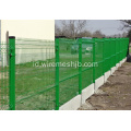 Indah PVC Dilapisi Pagar Segitiga Dilas Wire Mesh